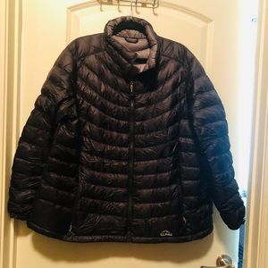 LL Bean hip length coat